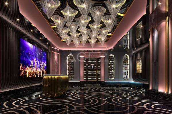 主題KTV裝修設計案例效果圖不同區(qū)域設計技巧